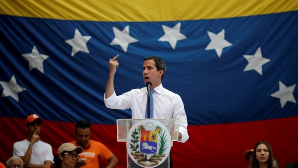 Juan Guaidó en discurso