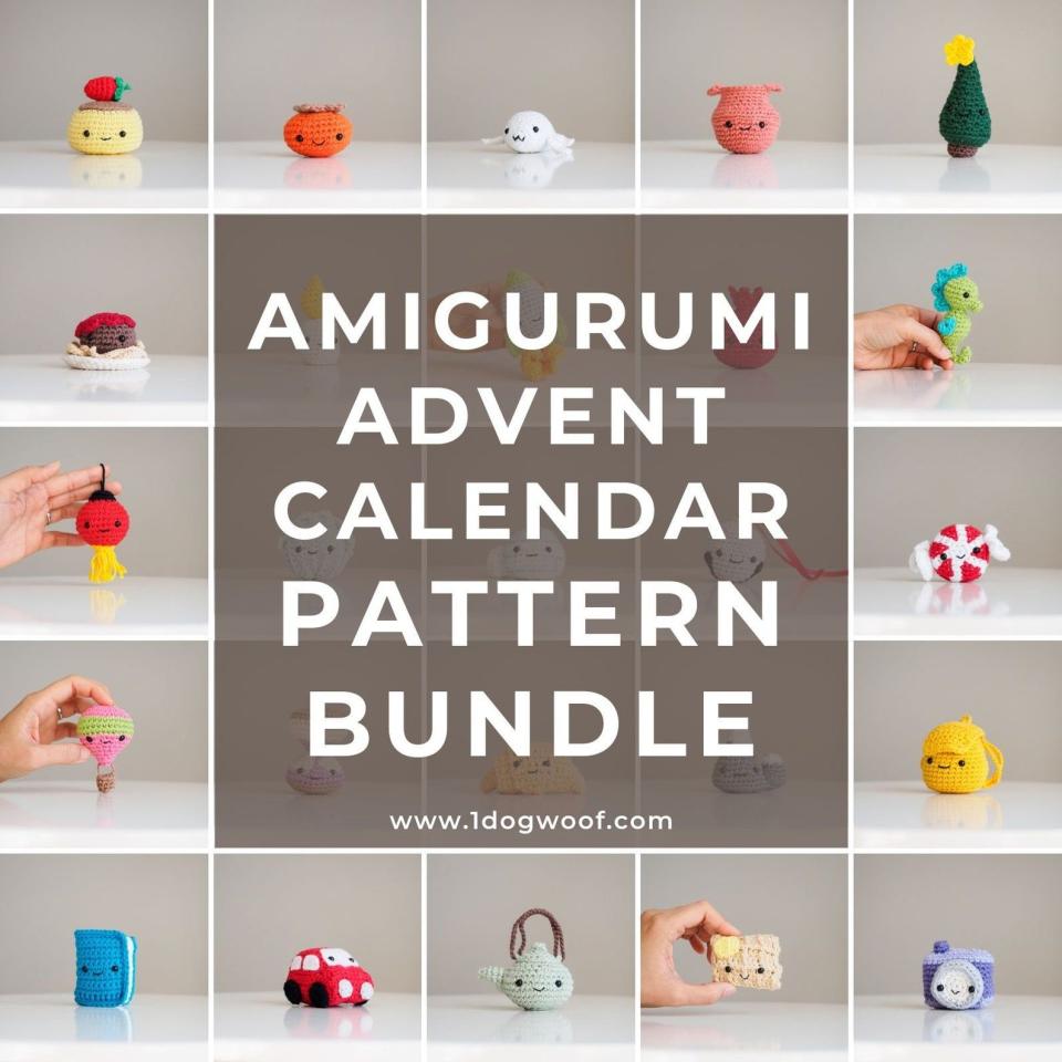 <p><strong>1dogwoof</strong></p><p>etsy.com</p><p><strong>$25.00</strong></p><p>If you know how to crochet, this advent calendar offers 25 patterns for adorable projects. Some are holiday-themed, and others are just cute! You can keep them for yourself, or give them away as <a href="https://www.goodhousekeeping.com/holidays/gift-ideas/g227/stocking-stuffers/" rel="nofollow noopener" target="_blank" data-ylk="slk:stocking stuffers;elm:context_link;itc:0;sec:content-canvas" class="link ">stocking stuffers</a>. </p>