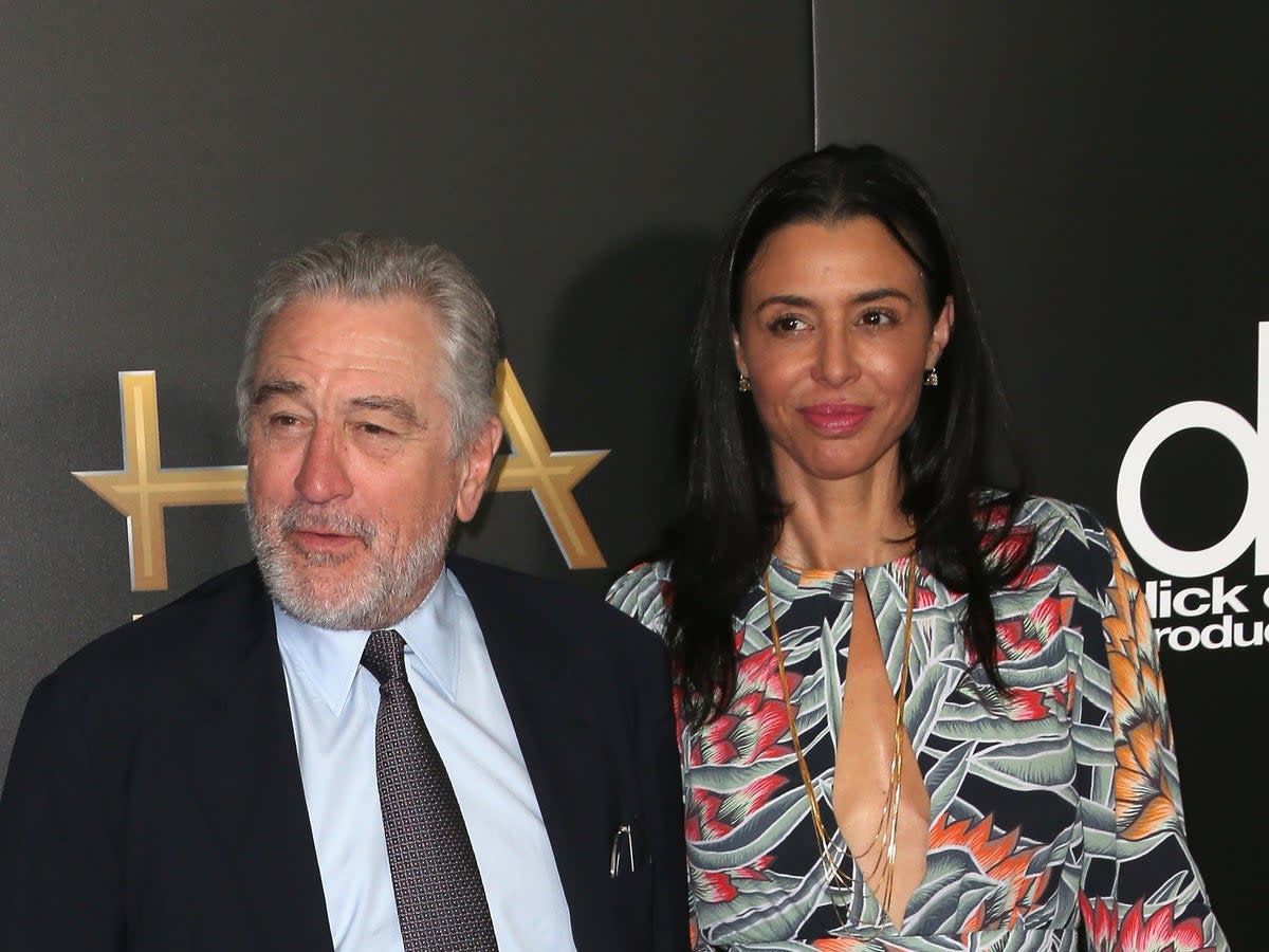 Robert De Niro and Drena De Niro in 2016 (Getty Images)