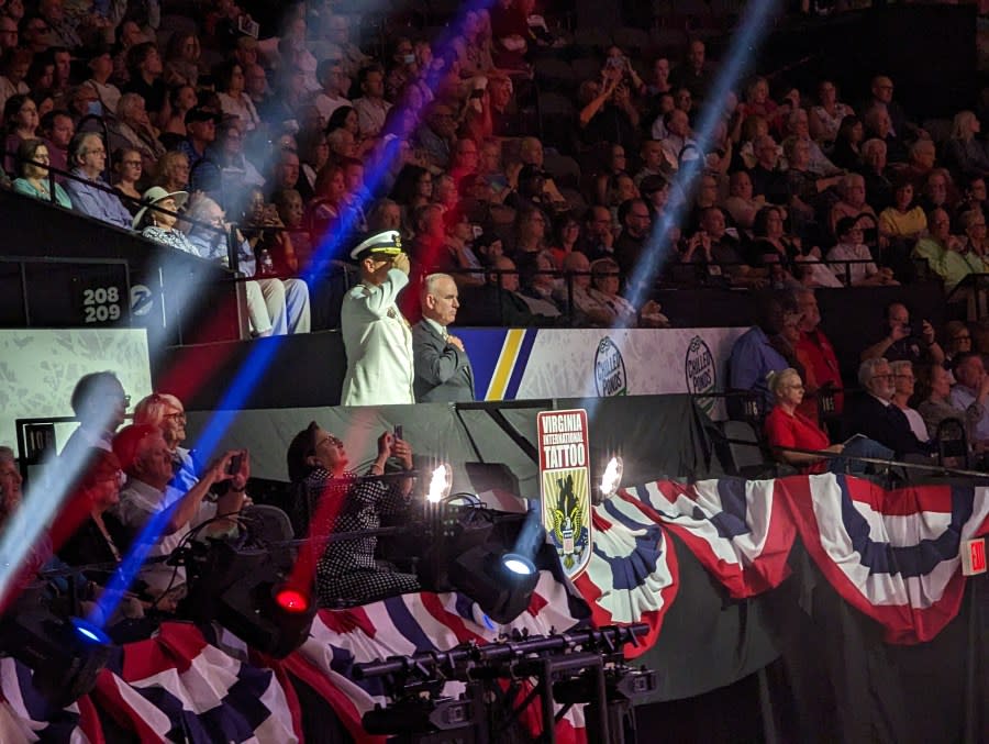 Scenes from the 2023 Virginia International Tattoo at Scope Arena (WAVY Photo – Jimmy LaRoue)