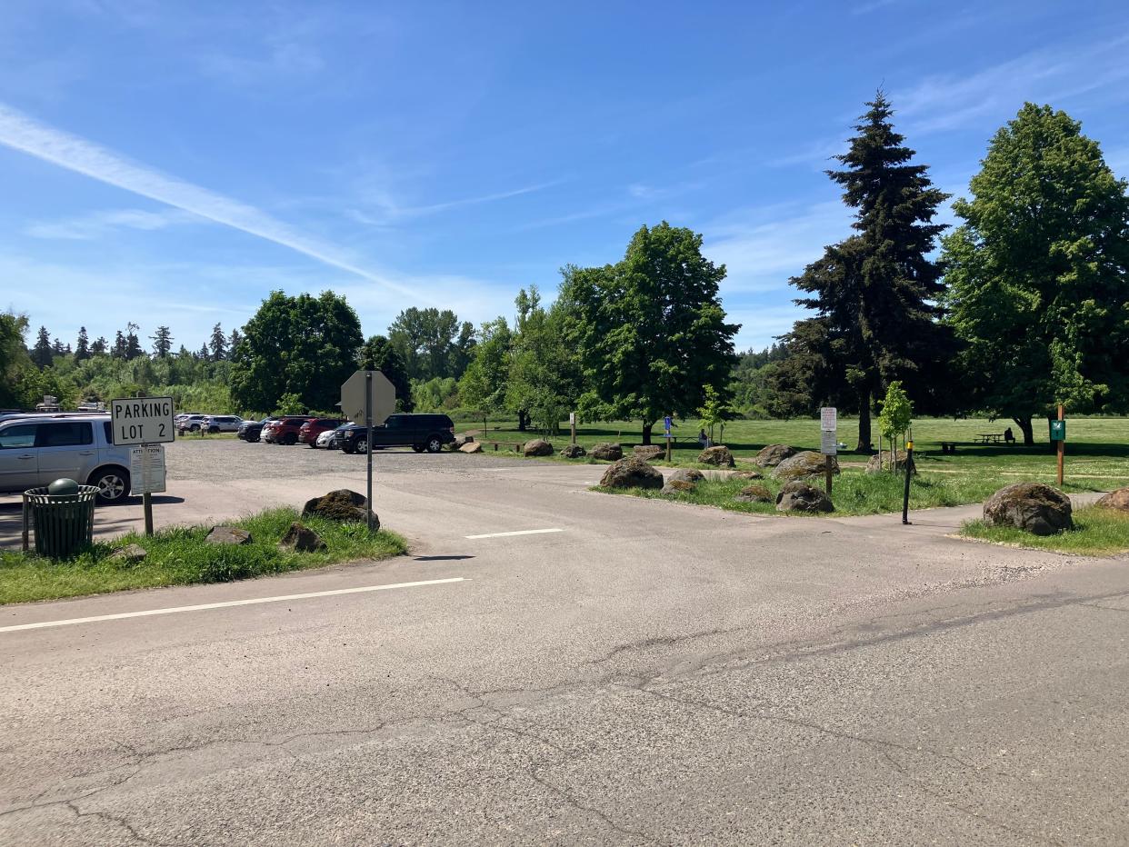 Parking lot #2 near the dog park at Minto-Brown Island Park will be paved this summer.