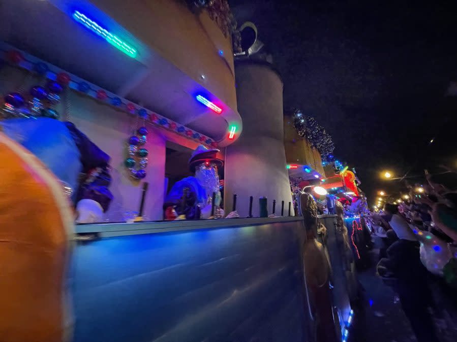 Krewe of Endymion rolls on Saturday, Feb. 10, 2024. (WGNO/Justin Abshire)