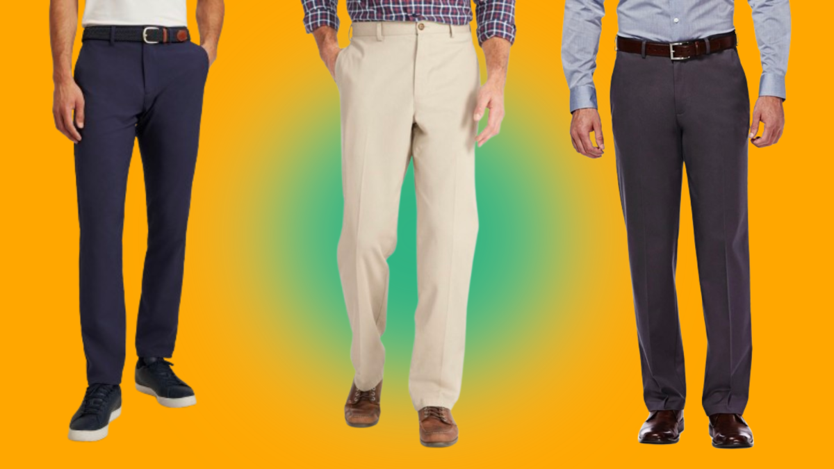 Shoppers say these men’s dress pants feel like sweatpants, starting at just 