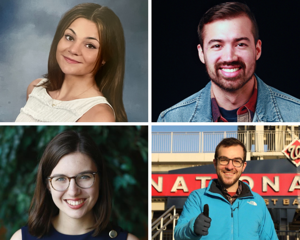 Claire Reid, Steve Martinez, Drew Dawson and Alex Groth (clockwise from top left) are the founding members of the Milwaukee Journal Sentinel Connect team. The reporting team aims to answer reader questions and provide useful information to readers.