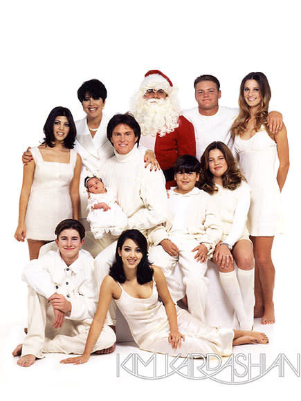 The Kardashians' Very Merry Christmas Cards