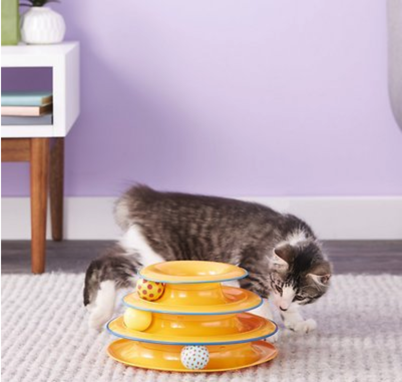 Petstages Tower of Tracks Cat Toy (Photo: Chewy)