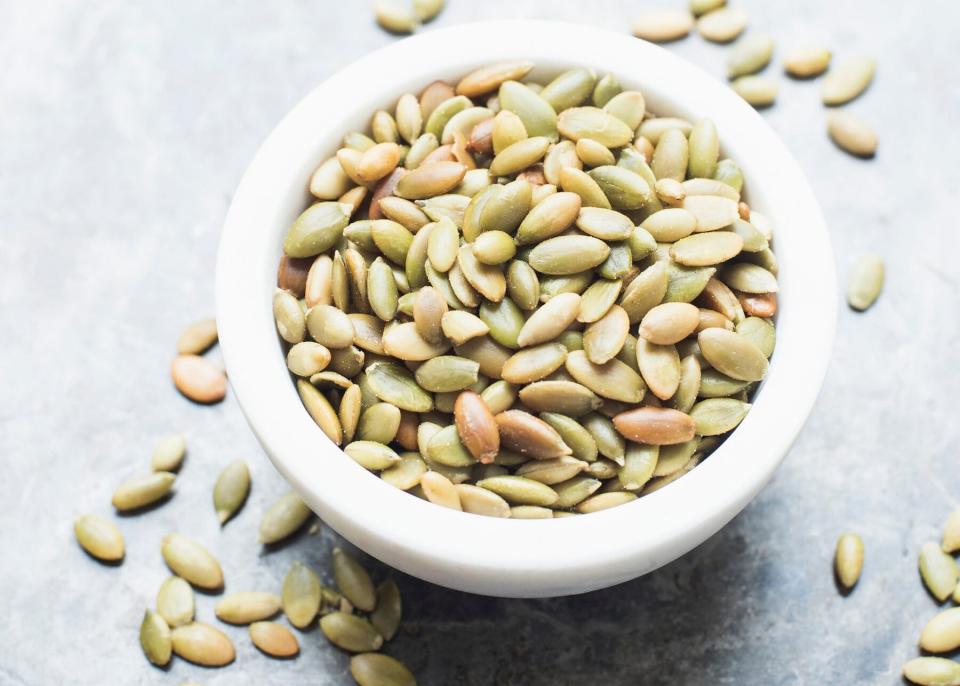 Healthiest seeds: pumpkin seeds