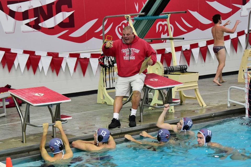 Princeton head coach Gary Tameris led the VIkings to a 14-7 record in 2022.