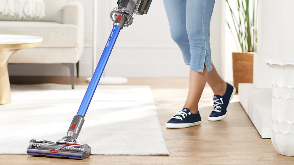 The V11 is high-tech and easy to use—in fact, you won't find a better cordless vac on the market.