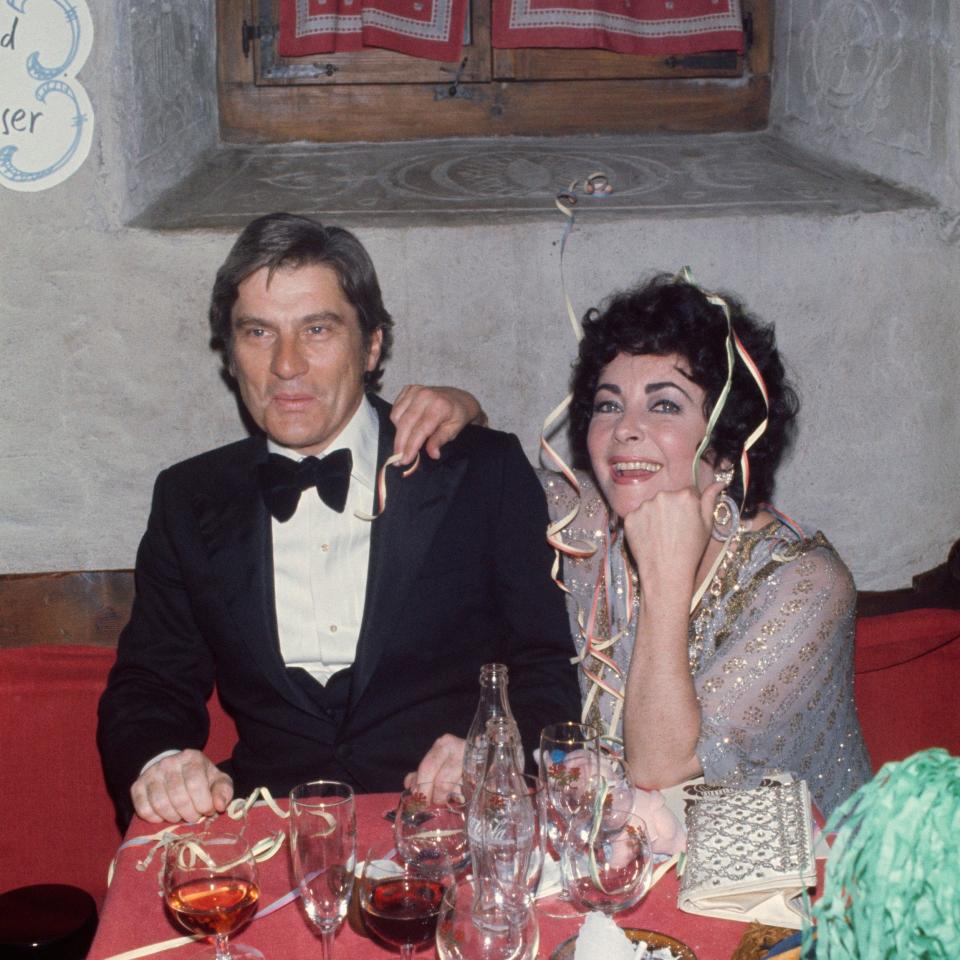 Celebrating the New Year in Gstaad in 1976 - James Andanson/Sygma via Getty Images