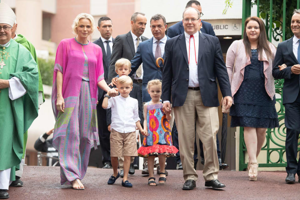 <div class="inline-image__caption"><p>The family attends the traditional Monaco Picnic on Sept. 6, 2019. </p></div> <div class="inline-image__credit">David Niviere/PLS Pool via Getty</div>