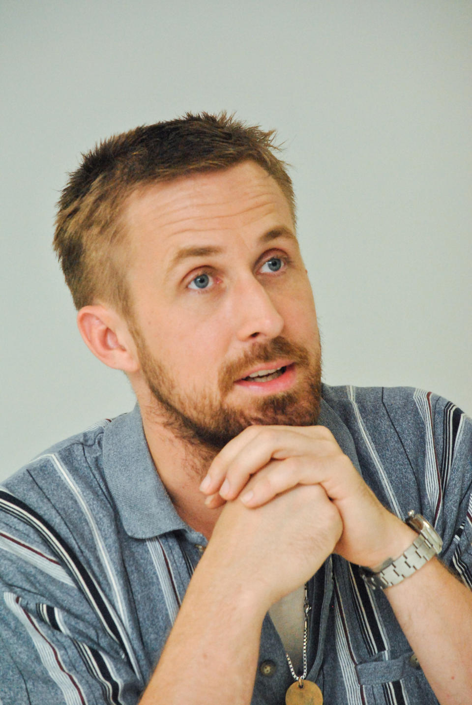 Ryan Gosling at the Hollywood Foreign Press Association press conference for 