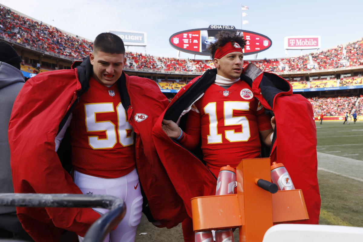 Chiefs QB Patrick Mahomes, DE George Karlaftis hyped for 2023 NFL draft