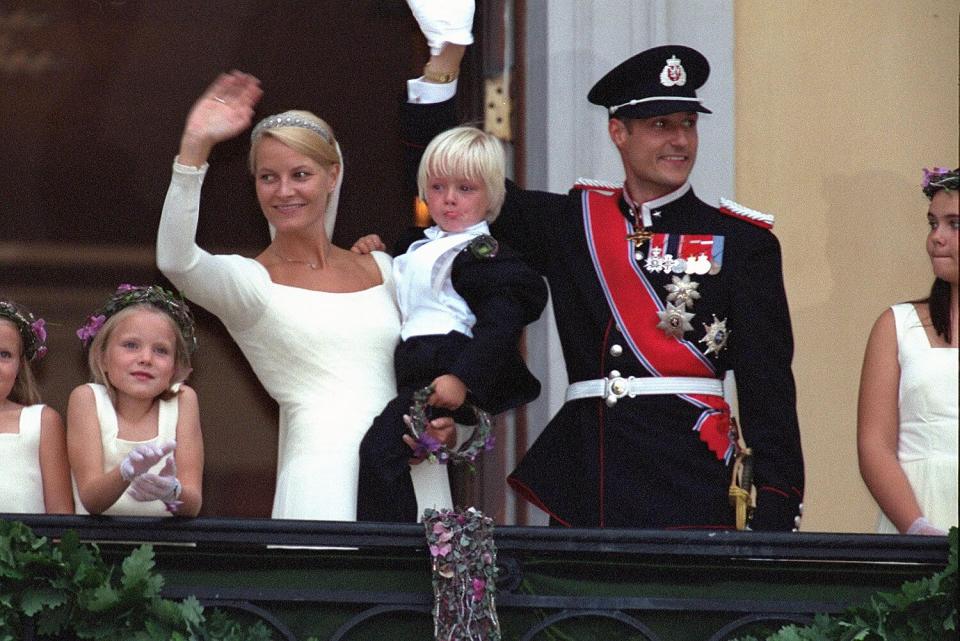 Haakon and Mette-Marit of Norway Celebrate 20th Anniversary