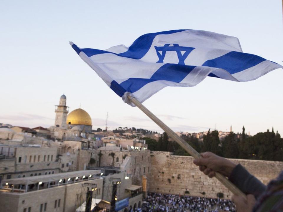 Israeli flag March Takes Place During Jerusalem Day