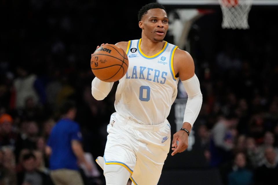 Russell Westbrook appears to be joining the Los Angeles Clippers. (FRANK FRANKLIN II/The Associated Press)