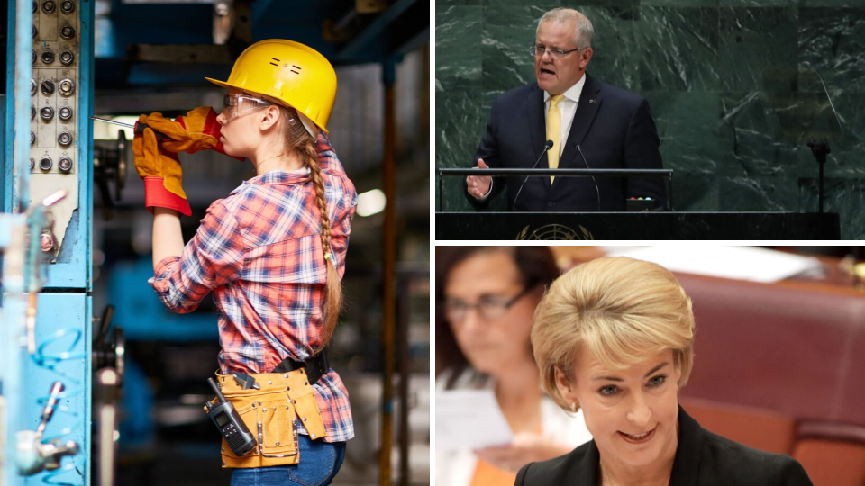 Morrison Government wants more Aussie tradies. Source: Getty