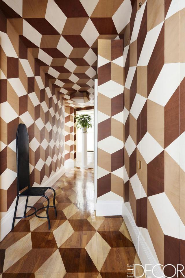 These Geometric Wall Ideas Are the Epitome of Cool