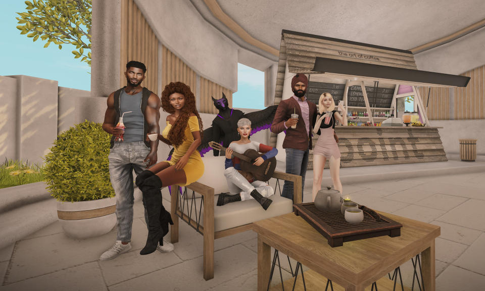 'Second Life' is a kind of early metaverse where you create an avatar and live your life as you want. (Image: Linden Lab)