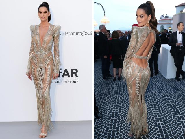 Izabel Goulart attends the 2019 amfAR Gala at the Cannes Film Festival.