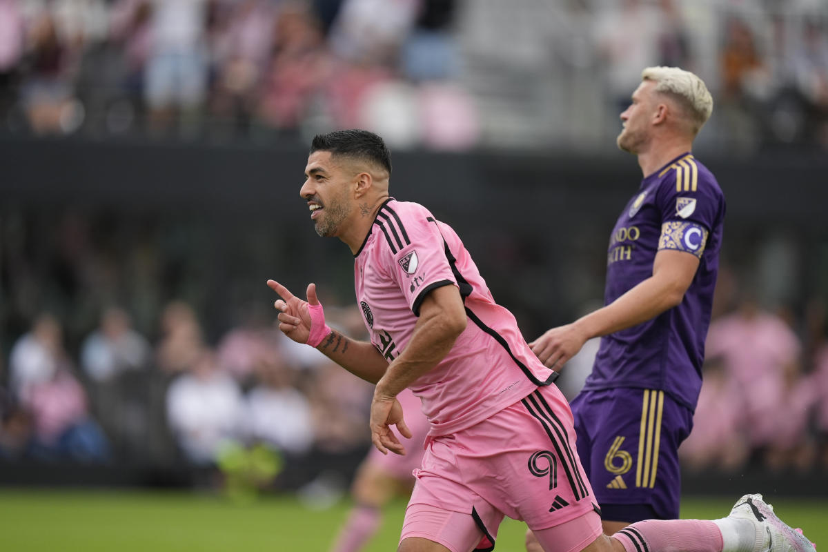 Lionel Messi scores twice, Luis Suarez answers all kinds of doubts in Inter Miami romp over Orlando City