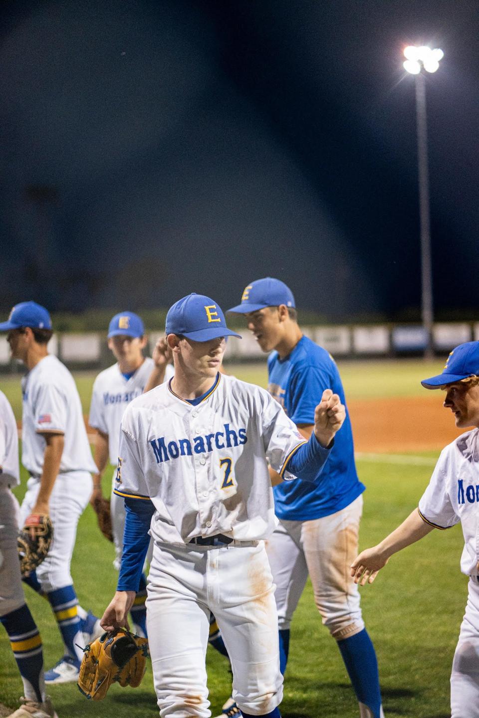 Exeter High School senior Aidan Robertson has one main goal for the baseball season — to win a Central Section championship.