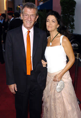 John Hurt and wife Ann Rees Meyers at the Universal City premiere of Universal Pictures' The Skeleton Key