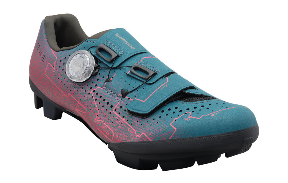 Shiman's women's RX6 gravel shoe in limited edition 