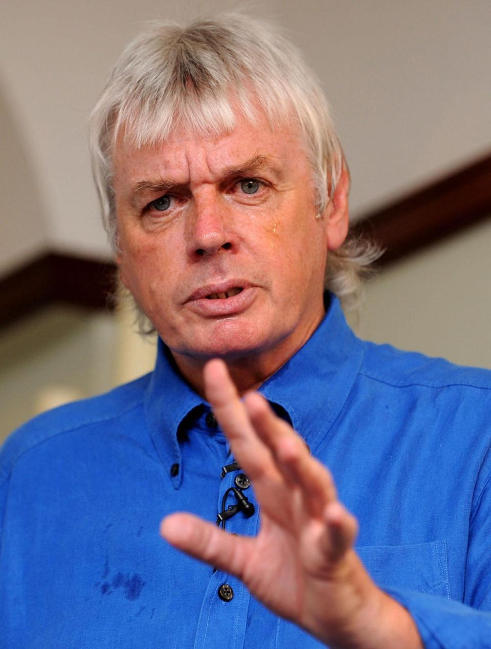 David Icke believes lizard people live at Buckingham Palace (PA)