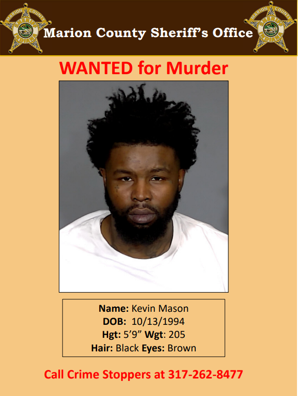 Kevin Mason was mistakenly released from the Marion County Adult Detention Center on Sept. 13, 2023. Police are searching for Mason, who was supposed to be held on warrants in connection with a deadly 2021 shooting in Minneapolis, Minnesota.