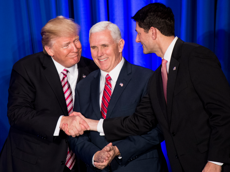 donald trump mike pence paul ryan