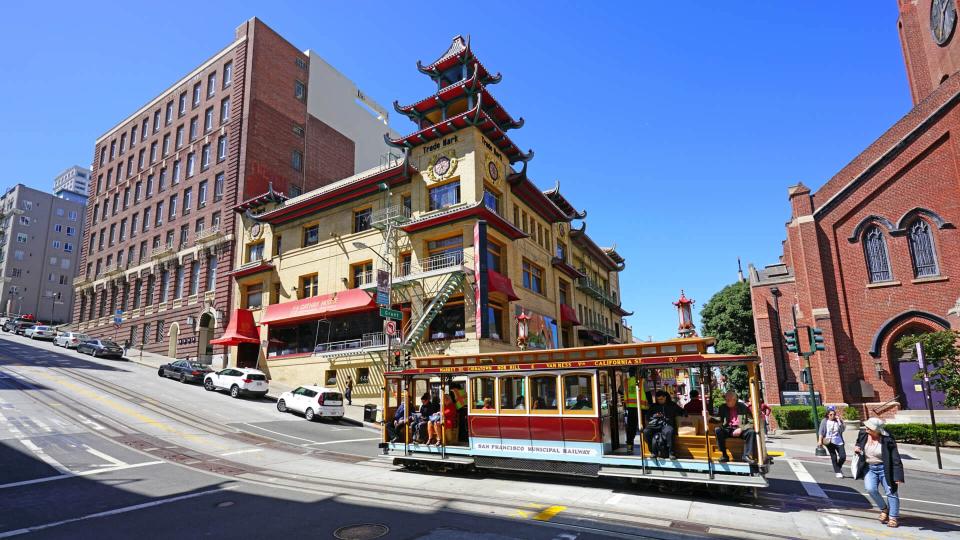 SAN FRANCISCO, CA -31 AUG 2017- The Chinatown neighborhood of San Francisco is the oldest Chinatown in the United States and the largest Chinese community outside Asia.