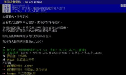 原PO在批踢踢發文徵求意見。（圖／翻攝自PTT）