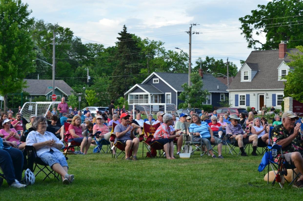 Roosevelt Summer Sundays concert series, which draws big crowds to the Roosevelt's lawn, features RhythMatics this Sunday.