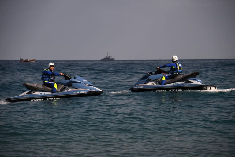 Italy has thrown up high-security perimeter around Taormina, including patrols by warships and police on jetskis