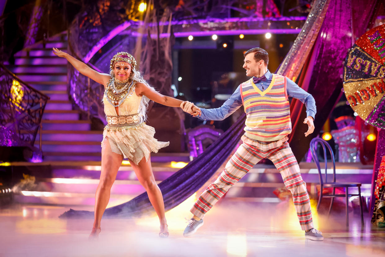 Fleur East and Vito Coppola won the dance off. (BBC)