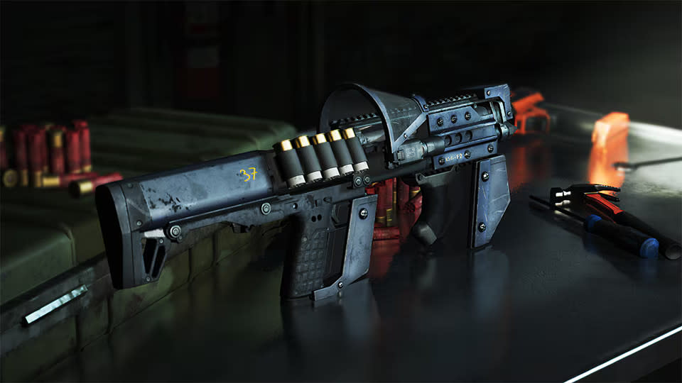  Overlord exotic shotgun in The Division 2. 