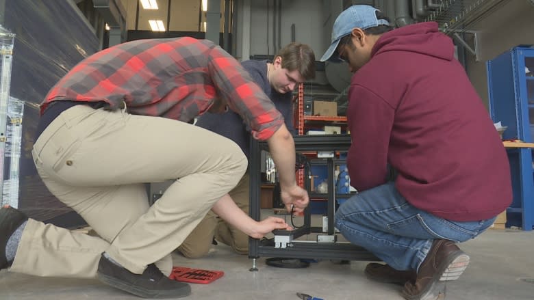 UPEI engineers solve real-world problems with year-end design projects