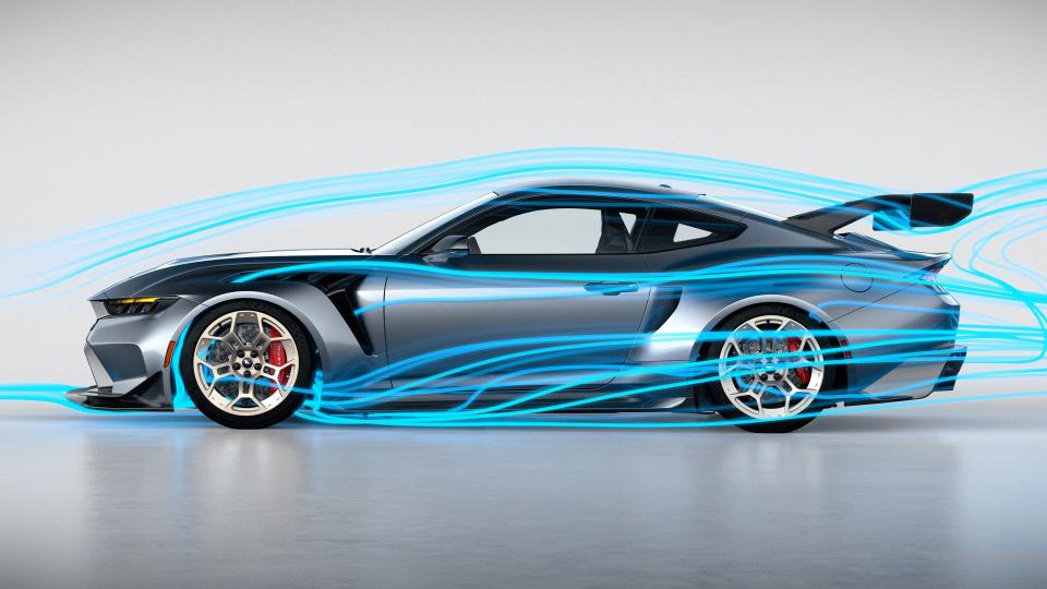 Here's How the 2025 Ford Mustang GTD's F1-Style Active Aero Works photo