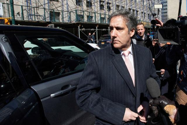 <div class="inline-image__caption"><p>Michael Cohen, former attorney for former President Donald Trump, arrives at the New York Courthouse in New York City on March 15, 2023.</p></div> <div class="inline-image__credit">Eduardo Munoz/Reuters</div>