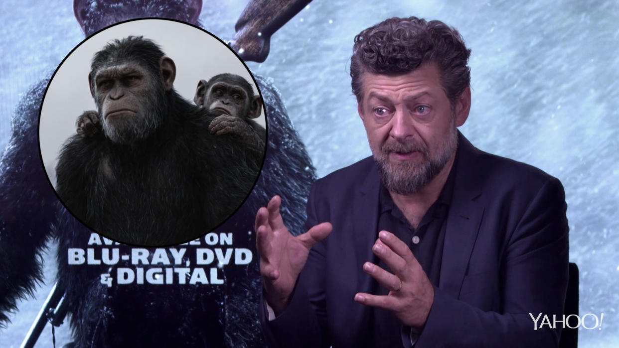 Andy Serkis talks us through the making of the new <i>Planet of the Apes</i> reboot trilogy. (20th Century Fox)