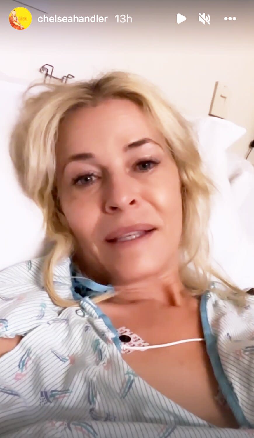 Chelsea Handler Hospitalized