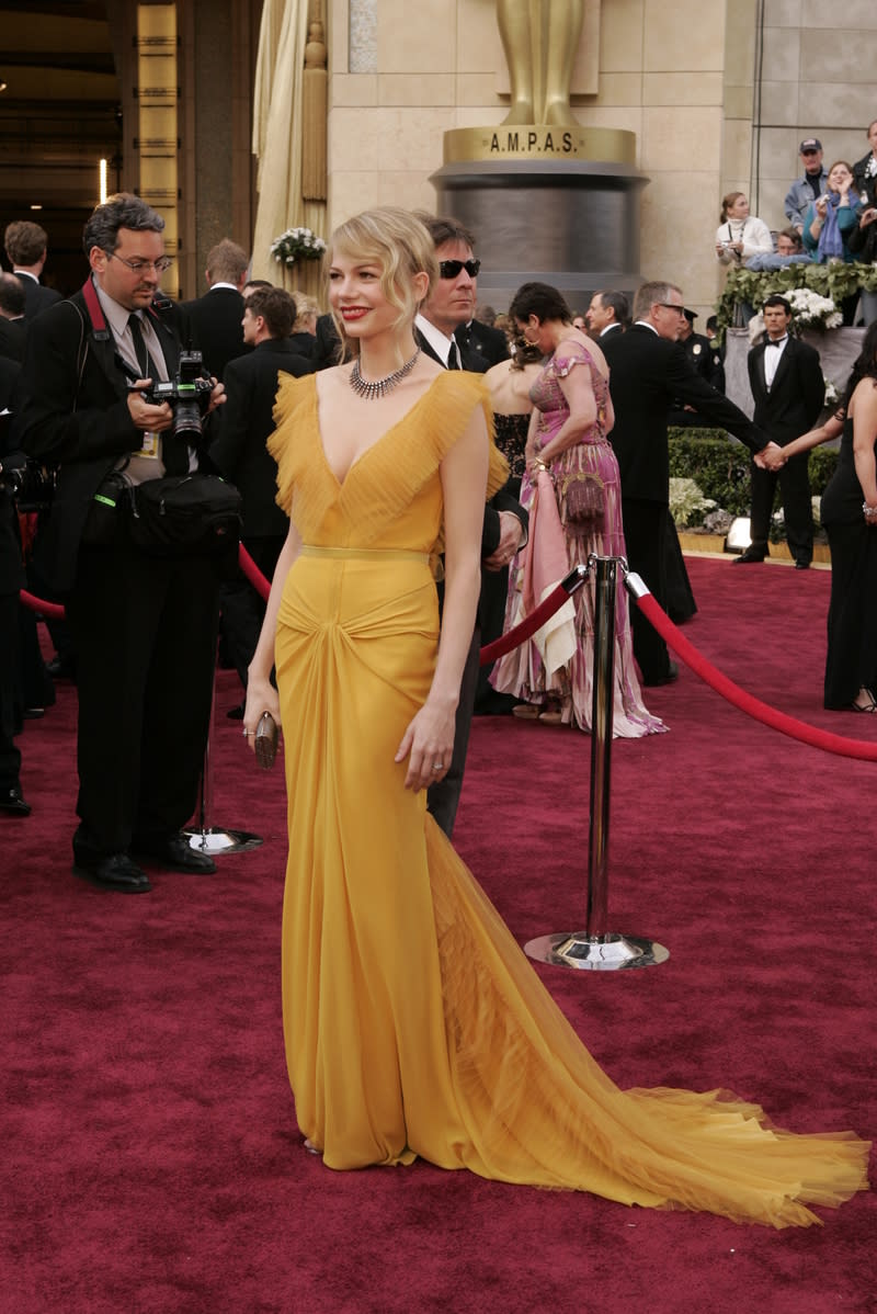 Michelle Williams at the 2006 Academy Awards on Mar. 5 in Los Angeles. 