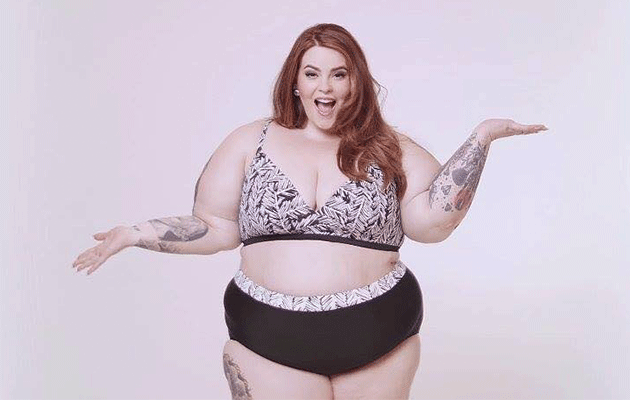 This is the image of Tess Holliday Facebook deemed 