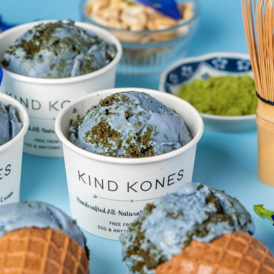 Kind Kones are plant-based and free from dairy, egg, refined sugar, and other artificial additives. (Photo: Kind Kones)
