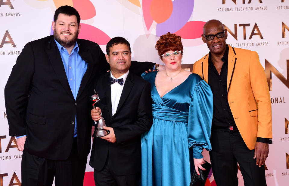 National Television Awards 2019 - Press Room - London