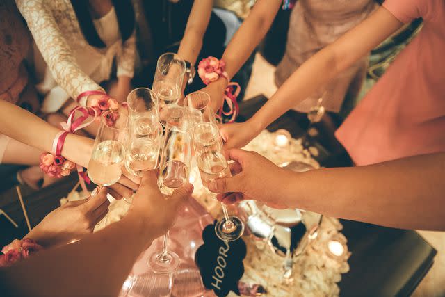 <p>Getty Images</p> A stock image of a bridal shower