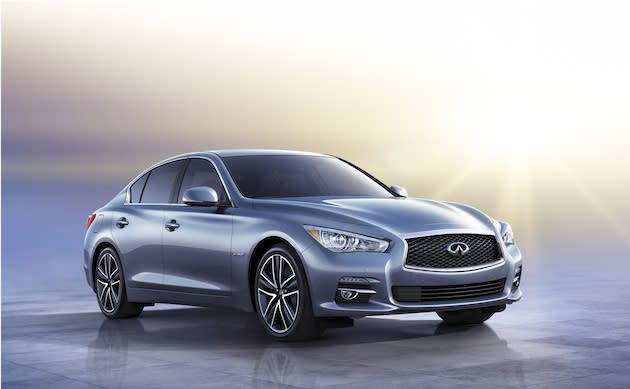 Infiniti's new product offensive begins with the Q50.