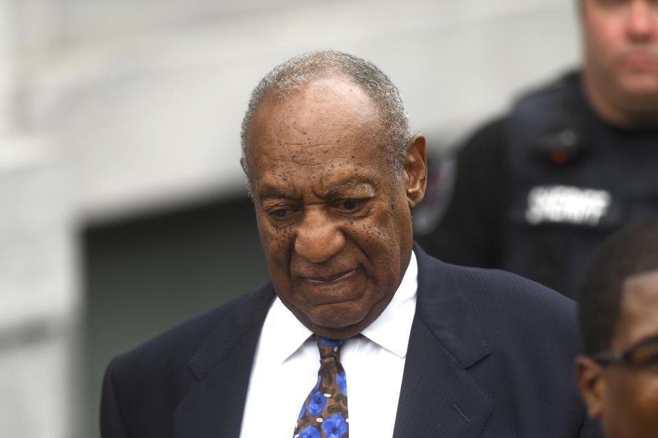 Bill Cosby departs the Montgomery County Courthouse on the first day of sentencing in his sexual assault trial on September 24, 2018, in Norristown, Pennsylvania. (Photo: Mark Makela via Getty Images)