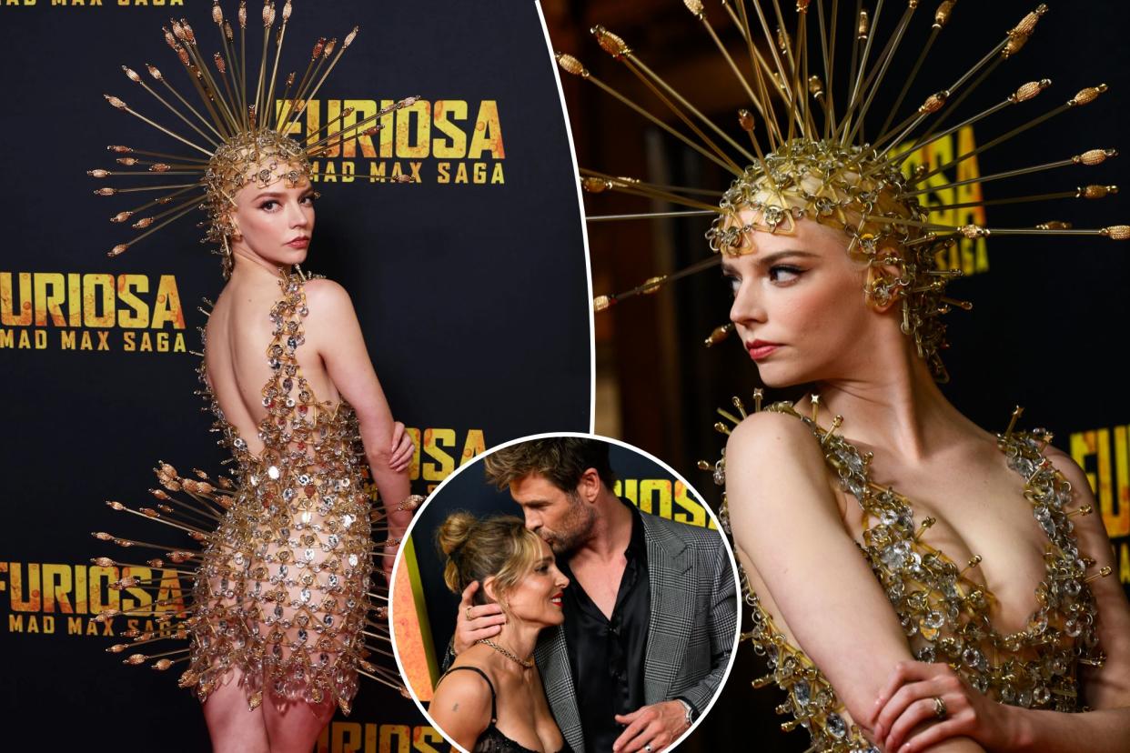 Anya Taylor-Joy dazzles in porcupine-chic gown at Australian premiere of 'Furiosa: A Mad Max Saga'